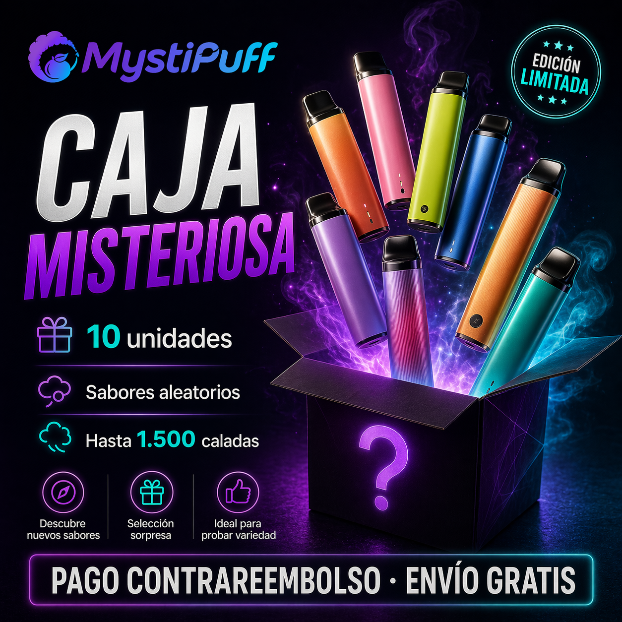 Caja misteriosa vapers